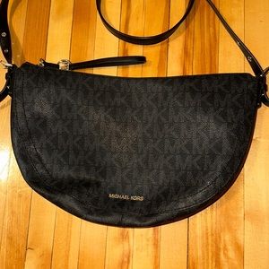 Michael Kors half moon crossbody
